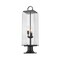 Z-Lite Sana 3 Light Outdoor Pier Mounted Fixture, Black And Seedy 592PHBR-533PM-BK - alternate 2